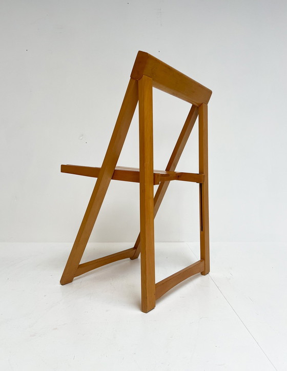 Image 1 of Set Of 2 Trieste Folding Chairs By Aldo Jacober, 1960'S