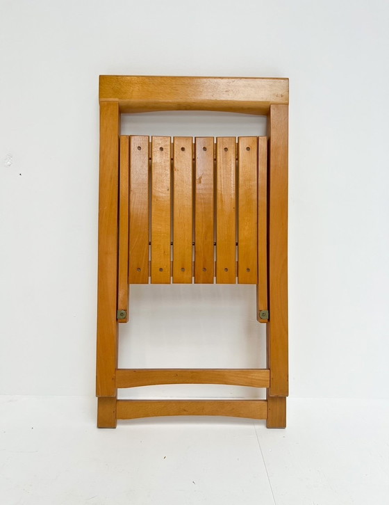 Image 1 of Set Of 2 Trieste Folding Chairs By Aldo Jacober, 1960'S