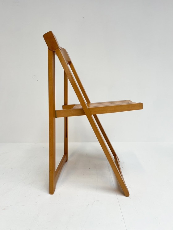 Image 1 of Set Of 2 Trieste Folding Chairs By Aldo Jacober, 1960'S