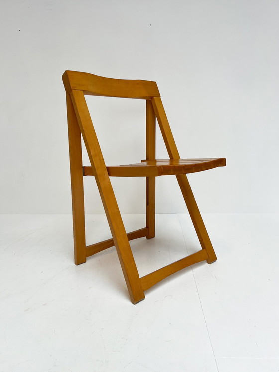 Image 1 of Set Of 2 Trieste Folding Chairs By Aldo Jacober, 1960'S