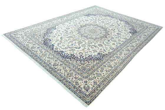 Image 1 of 408 X 300 Cm Hand-Knotted Nain Persian Rug With Silk