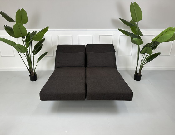 Image 1 of Brühl Moule designer sofa fabric couch relax function