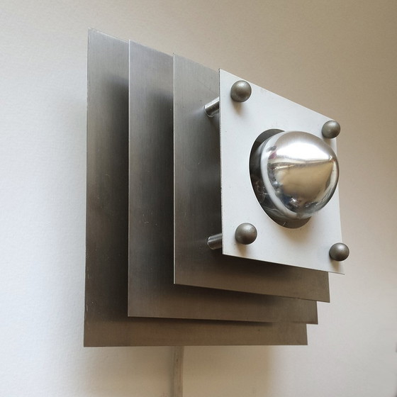 Image 1 of Mid-Century Metal Wall Lamp, 1970s