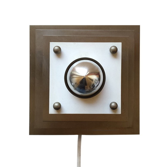 Image 1 of Mid-Century Metal Wall Lamp, 1970s