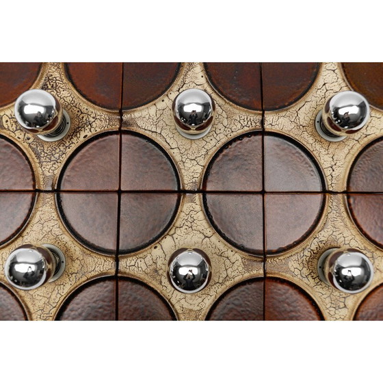 Image 1 of Set of 6 vintage ceramic wall lamp by Pan Keramik, 1960