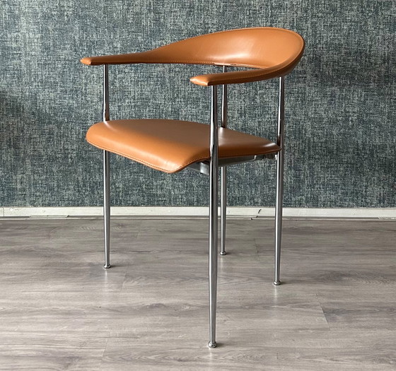 Image 1 of 4x Fasem P40 armchair by Vegni & Gualtierotti