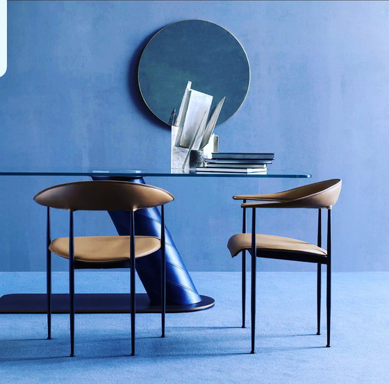 Image 1 of 4x Fasem P40 armchair by Vegni & Gualtierotti