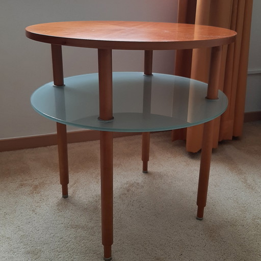 Cherry wood coffee/side table