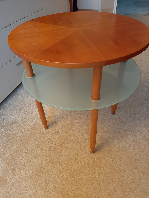 Cherry wood coffee/side table