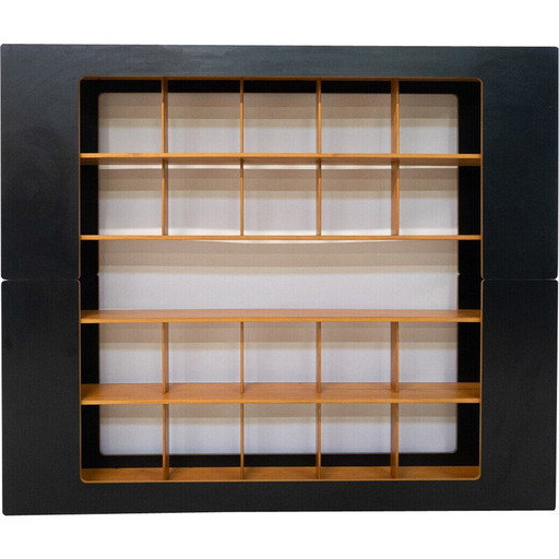 Libreria di metà secolo di Robert Pam e Renato Toso, Italia 1972