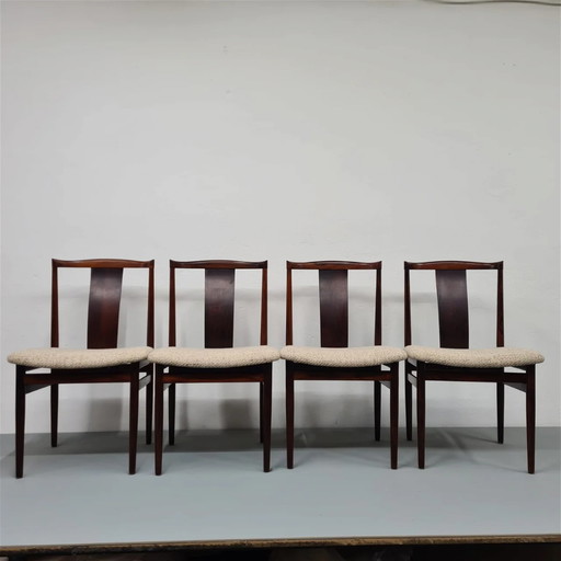 4x Chaises Henning Sørensen