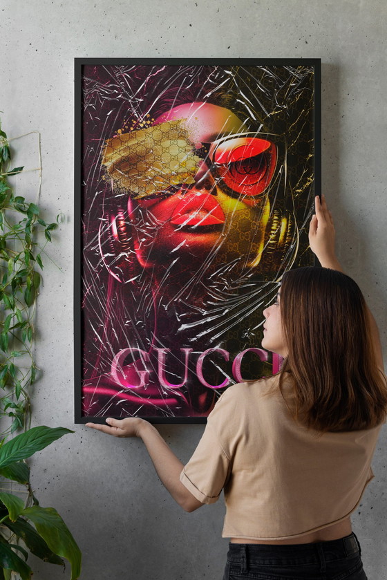 Image 1 of Perfect Imperfections X Gucci – 200X140Cm - Limited Edition (Ori, 1983)