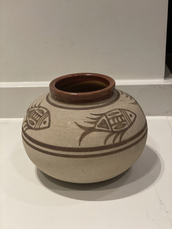 Image 1 of Vase Handmade Nisos Cyprus