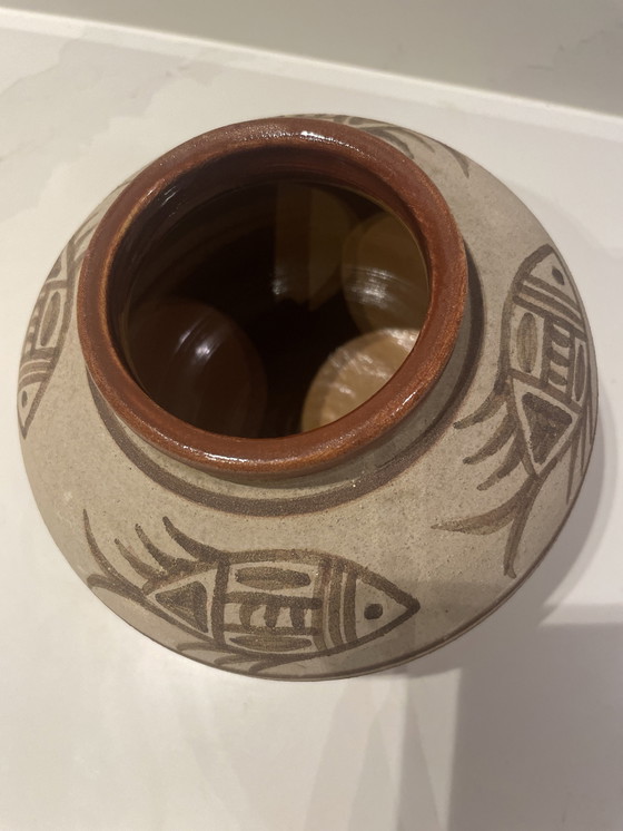 Image 1 of Vase Handmade Nisos Cyprus