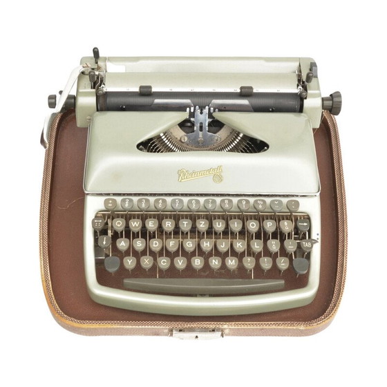 Image 1 of Antique vintage Kst typewriter for Rheinmetall - Borsig AG, Germany 1950