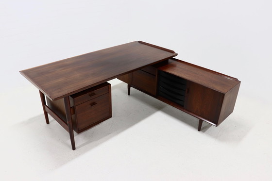 Image 1 of Vintage Arne Vodder for Sibast Model 209 Executive Desk 