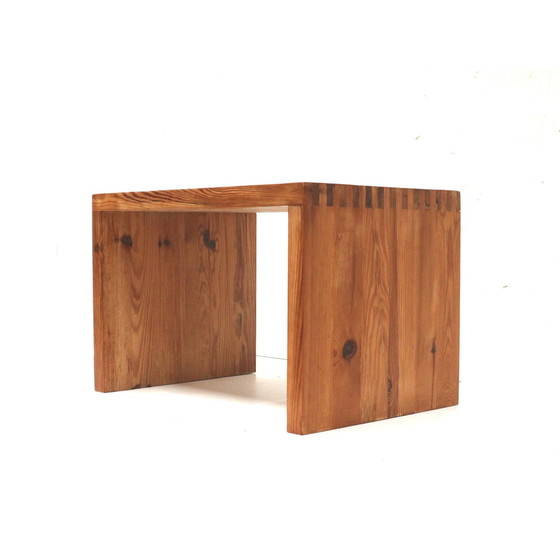 Image 1 of Unique Set Of 2 Vintage Tables / Nightstands By Ate Van Apeldoorn For Woodwork Hattem