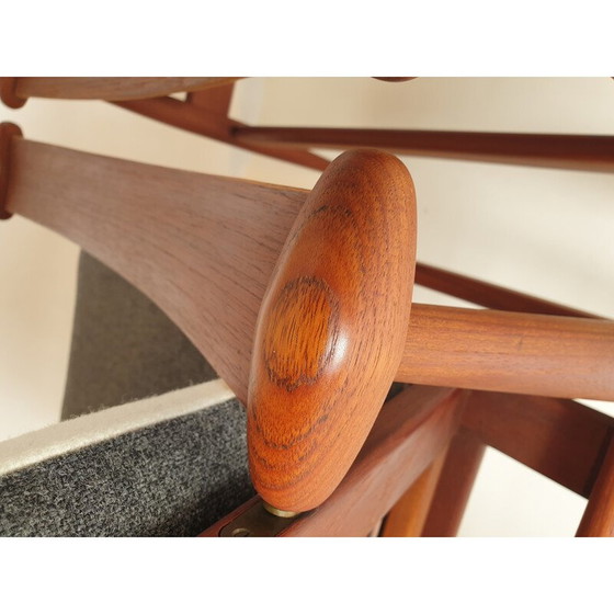 Image 1 of Pair of vintage "Spade Chair" armchairs in teak by Finn Juhl
