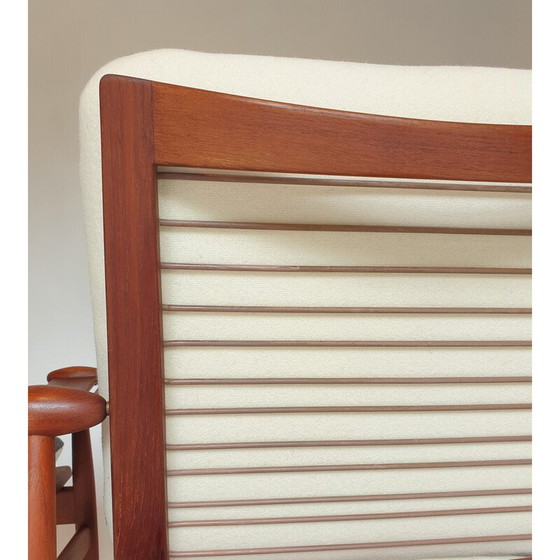 Image 1 of Pair of vintage "Spade Chair" armchairs in teak by Finn Juhl