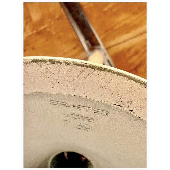 Image 1 of Vintage Tulip Coffee Table With Wooden Swivel Top, By Graeter Vitra