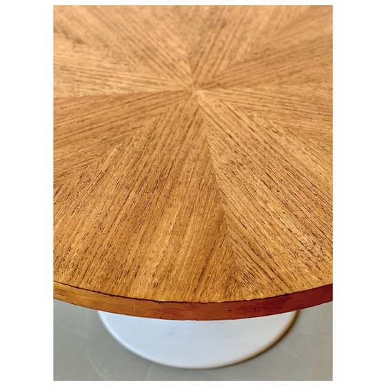 Image 1 of Vintage Tulip Coffee Table With Wooden Swivel Top, By Graeter Vitra