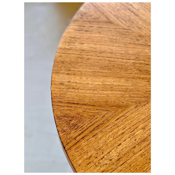 Image 1 of Vintage Tulip Coffee Table With Wooden Swivel Top, By Graeter Vitra