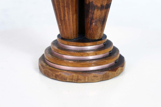 Image 1 of Wooden triplde Soliflore