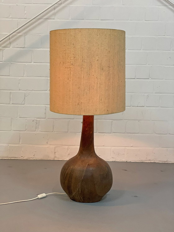 Image 1 of Xxl ceramic floor lamp from Italy from the 70s