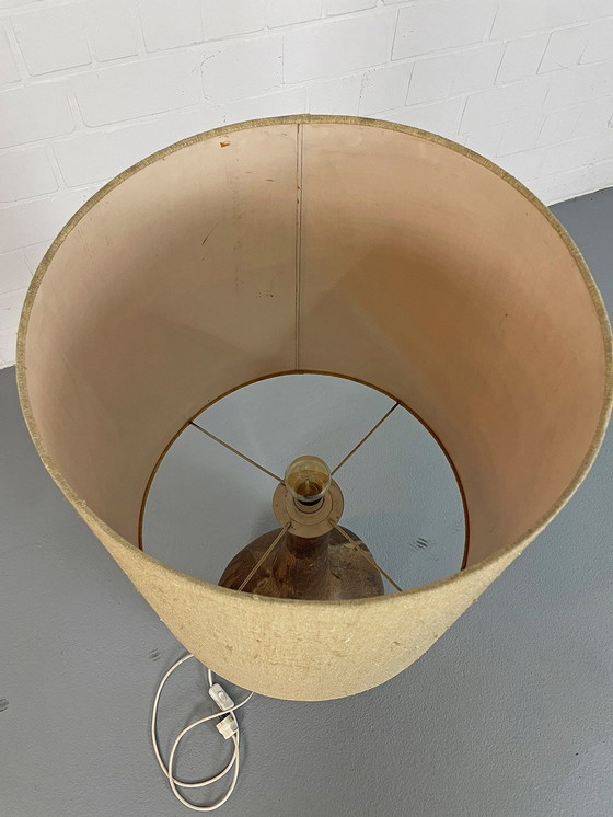 Image 1 of Xxl ceramic floor lamp from Italy from the 70s