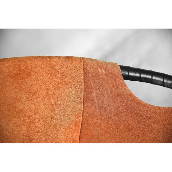 Image 1 of Vintage circle chair by Lusch Erzeugnis for Lusch & Co, Germany, 1960s