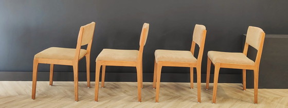 Image 1 of 4x Mid Century dining table chair