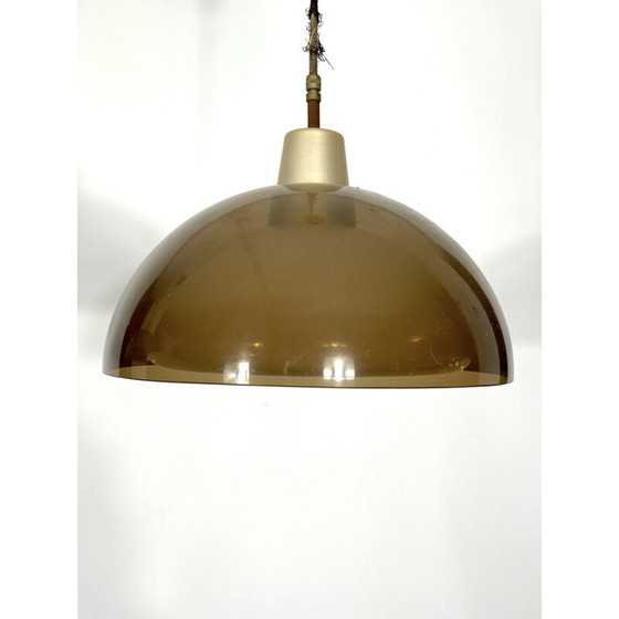 Image 1 of Coppia di lampadari vintage in plexiglass di Candle, Italia 1970