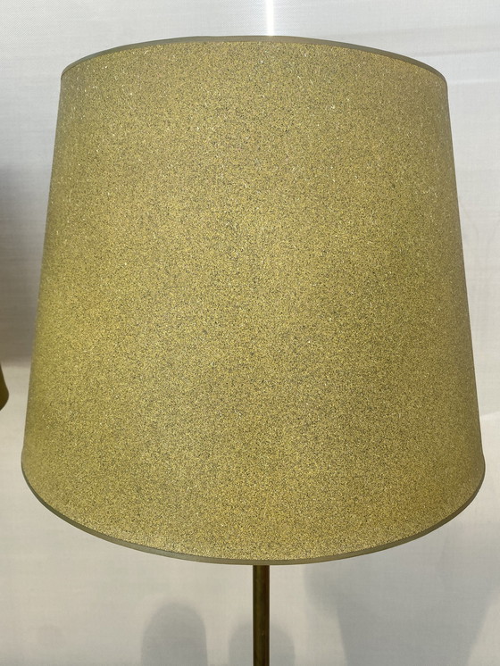 Image 1 of 2 Pieces Hollywood Regency Floor Lamps