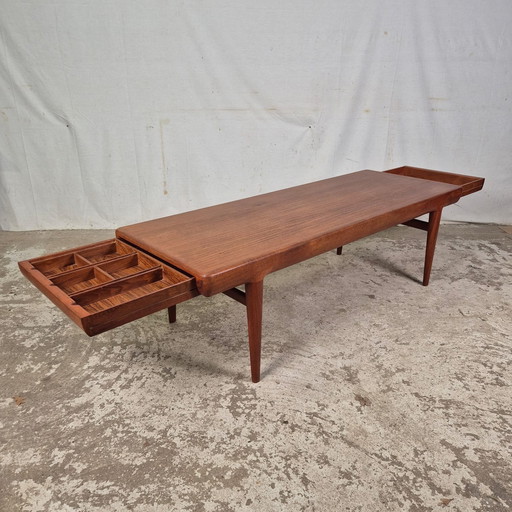 Johannes Andersen, Silkeborg Vintage Danish Coffee Table Teak
