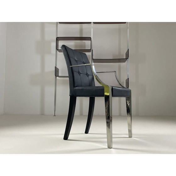 Image 1 of Monseigneur vintage bridge armchair by Philippe Strack for Driade, 2008