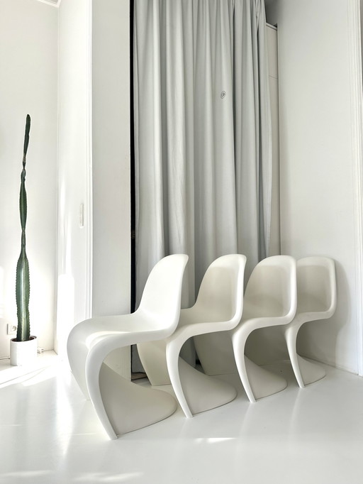 4x Vitra Panton Chair White