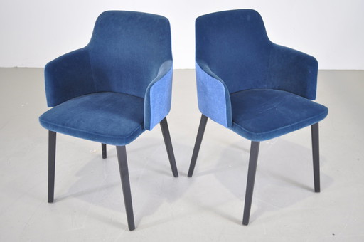 2x Montis Back Me Up armchair