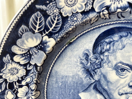 Image 1 of Delft Blue Commemorative Wall Plate