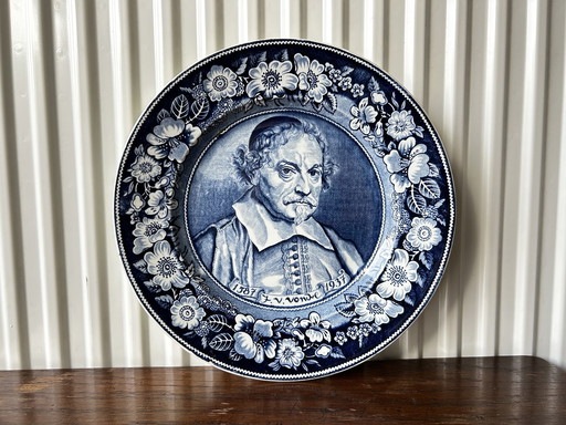 Delft Blue Commemorative Wall Plate