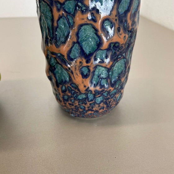 Image 1 of Pair of vintage ceramic vases for Scheurich, Germany 1970s