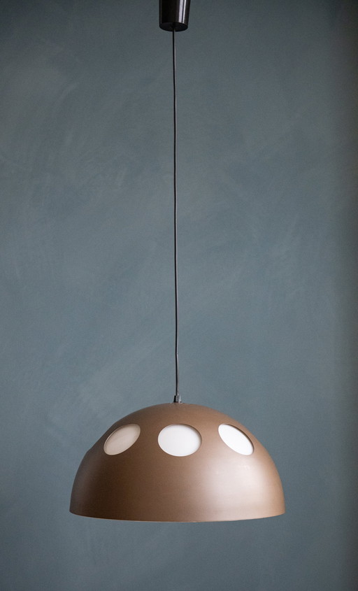 Raak El Duomo Brown Space Age Pendant Lamp