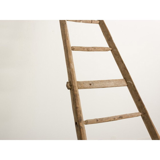 Image 1 of Scala decorativa vintage in abete