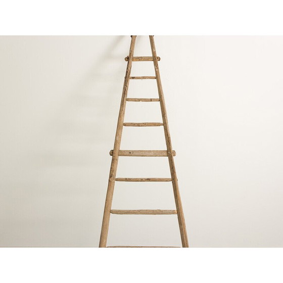 Image 1 of Scala decorativa vintage in abete