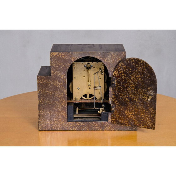Image 1 of Orologio da tavolo Art Déco in rame, 1920