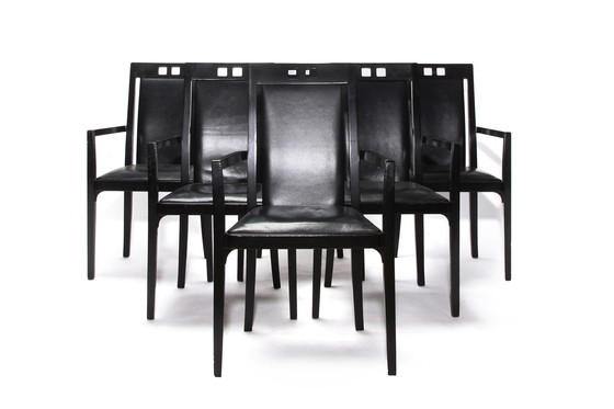 Image 1 of 6 Rare Thonet Arm Chairs