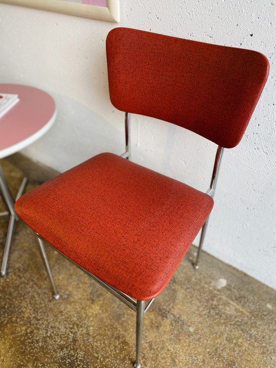 Image 1 of Vintage chair red