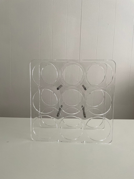 2x casier à vin design vintage