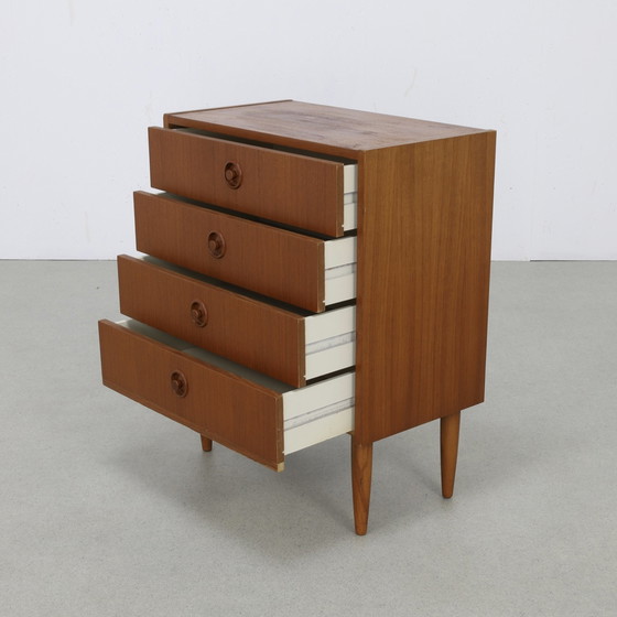 Image 1 of Drawer Cabinet Teak Scandinavian 1960