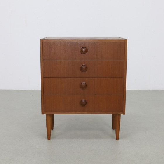 Image 1 of Drawer Cabinet Teak Scandinavian 1960