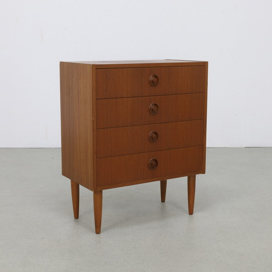 Image 1 of Drawer Cabinet Teak Scandinavian 1960